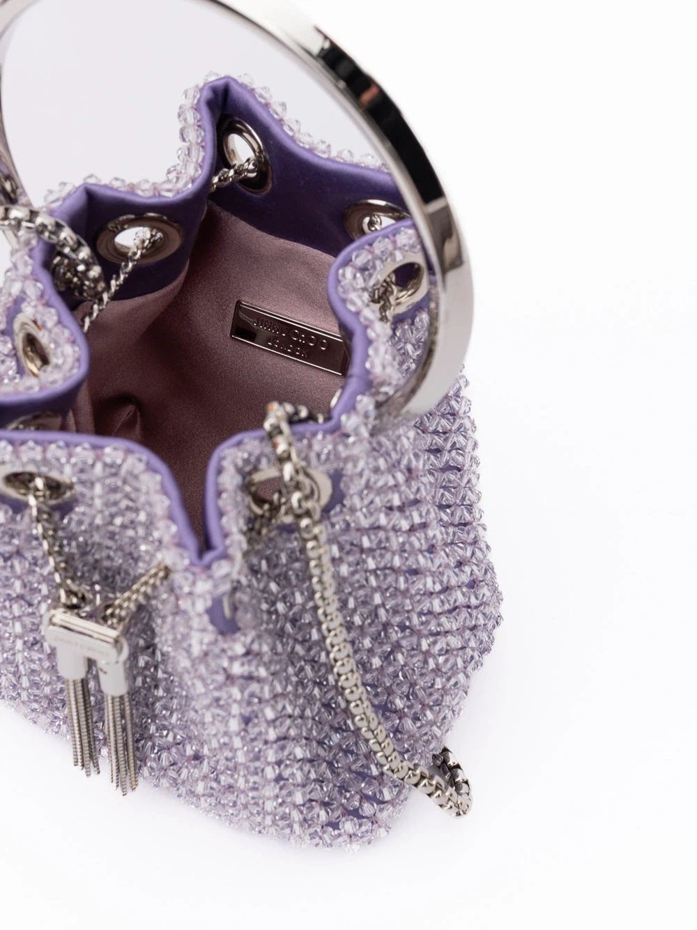 Seau de micro-cristaux Jimmy Choo Bon Bon violet clair