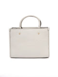 Jimmy Choo White Avenue S Tote Leather Handbag