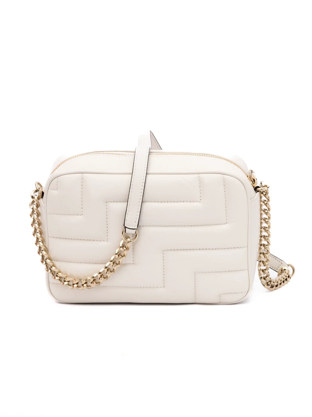 Sac bandoulière Jimmy Choo Avenue en cuir blanc