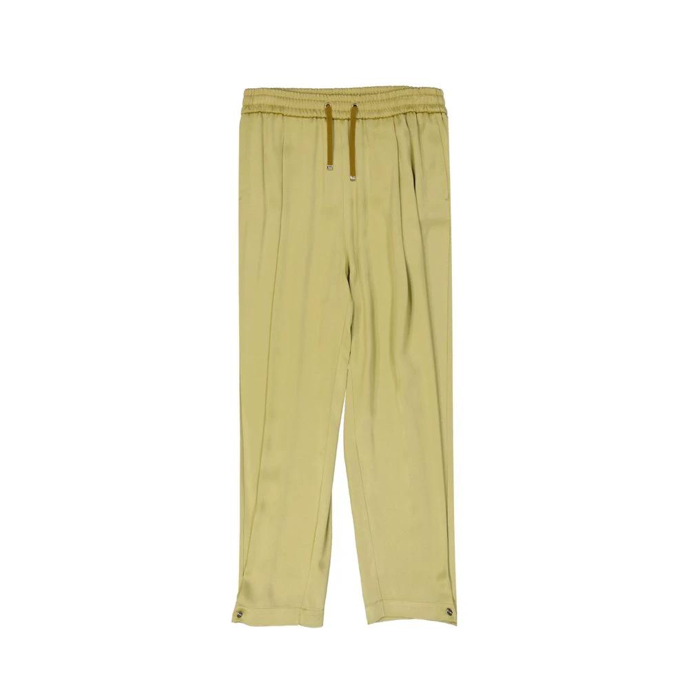 Pantalon décontracté en acétate bicolore Herno