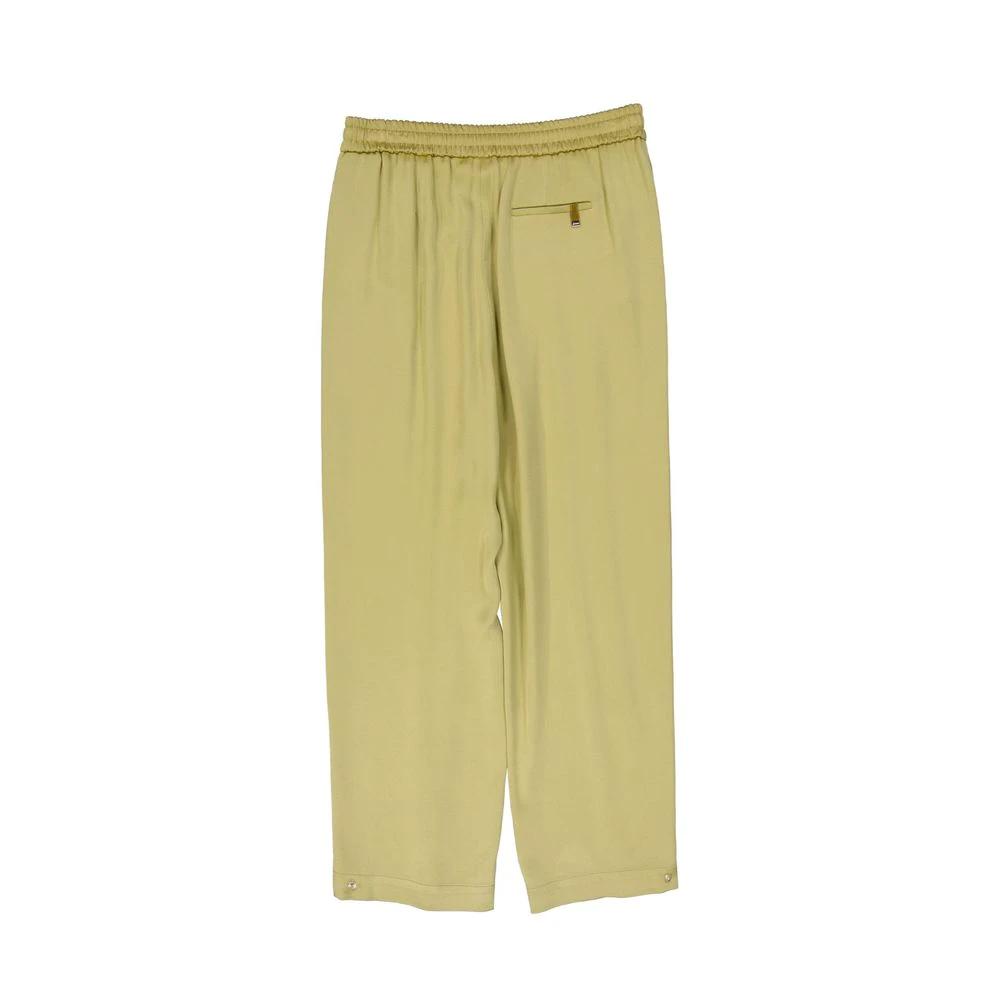Pantalon décontracté en acétate bicolore Herno