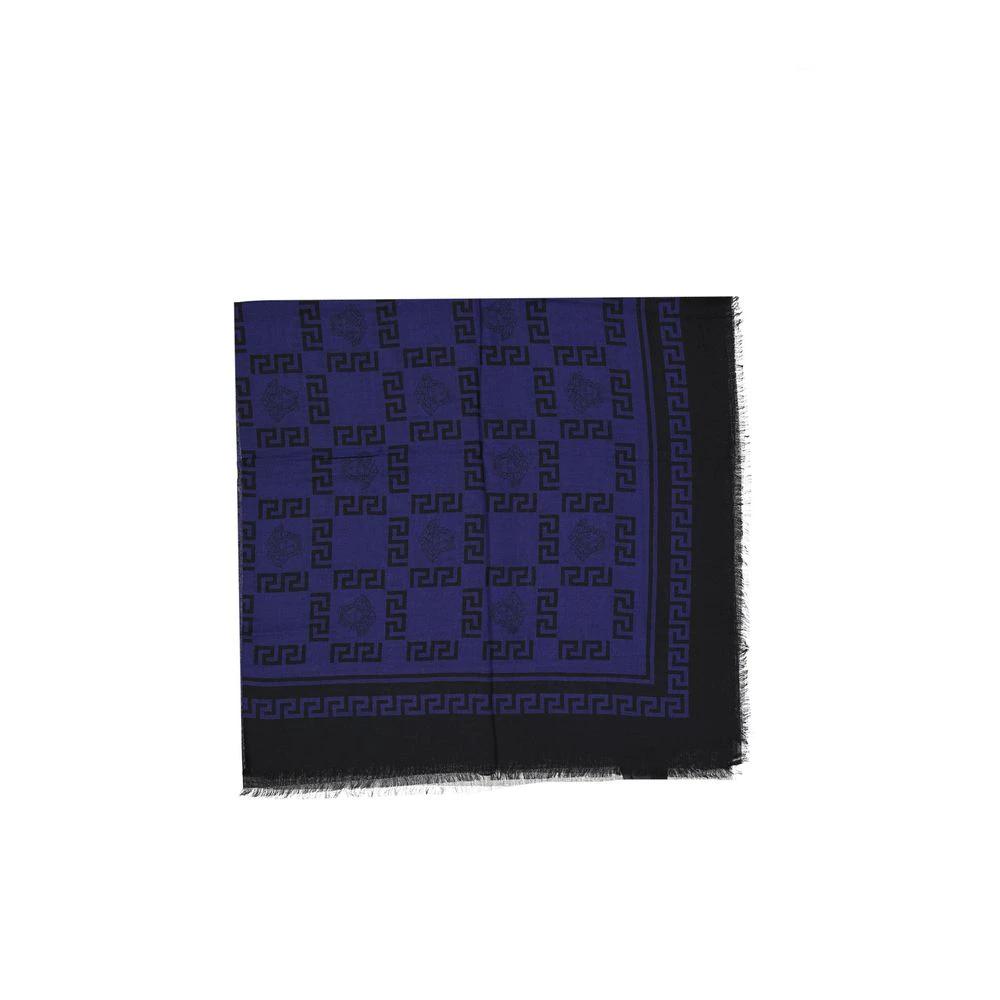 Écharpe Versace en modal bleu
