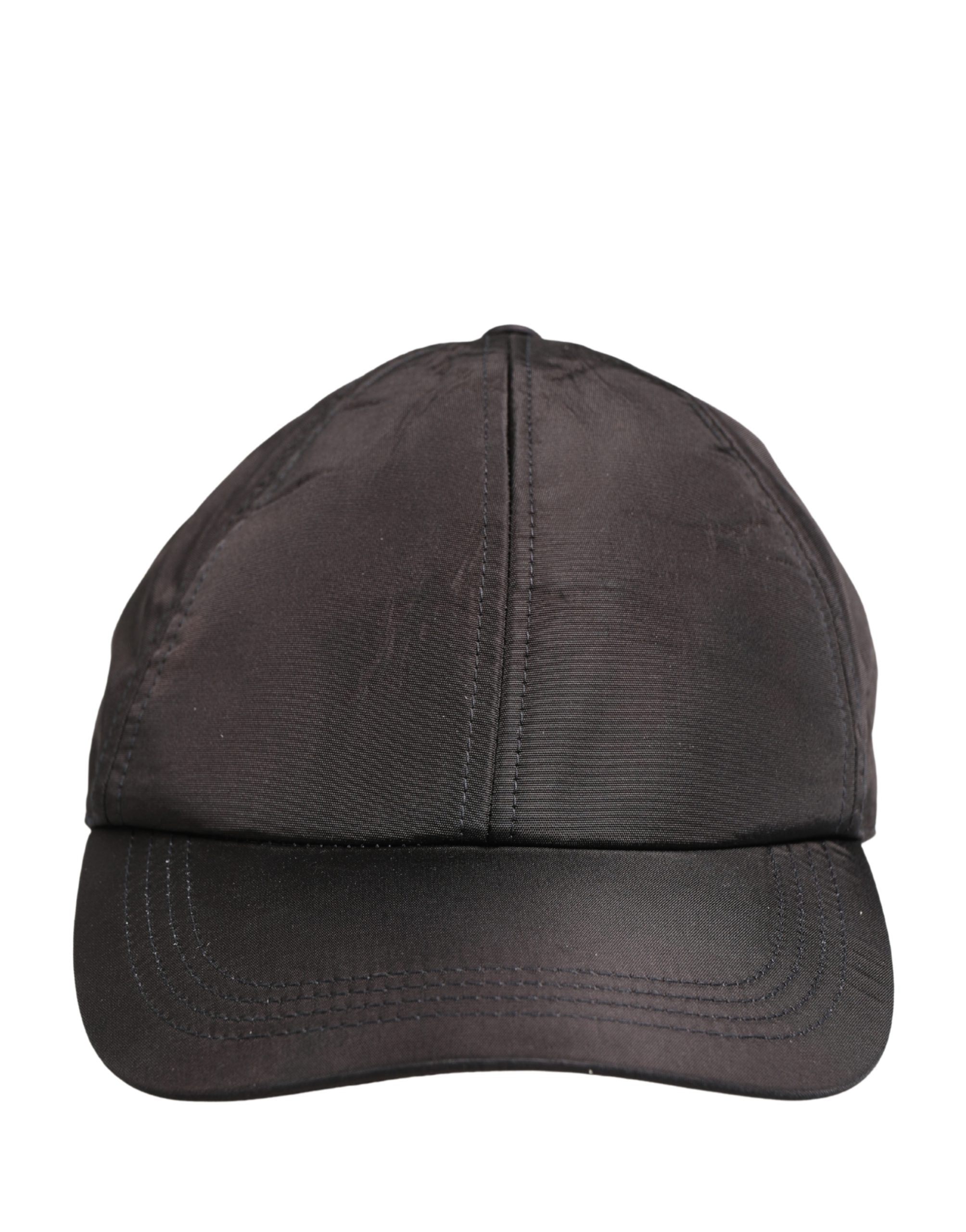 Casquette de baseball homme Dolce & Gabbana en coton noir à 6 panneaux