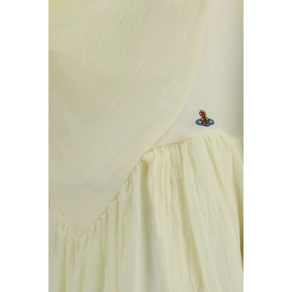 Vivienne Westwood Bicolor Cotton Casual Dress