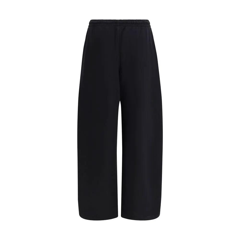 Alexander Wang Black Cotton Athletic Pants