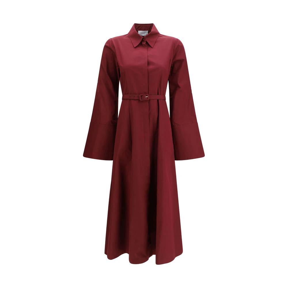 Robe décontractée en coton bordeaux Gabriela Hearst
