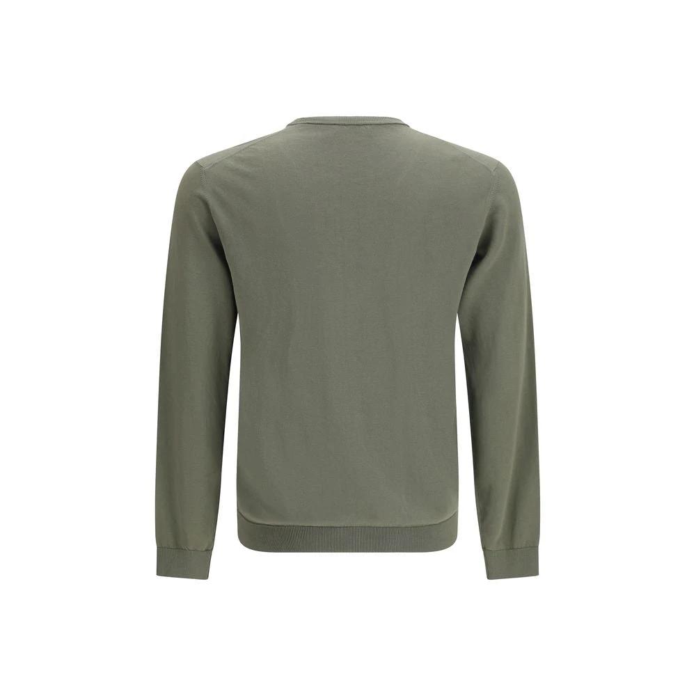 Sweat bicolore coton homme – Roberto Collina col rond maille légère SS26
