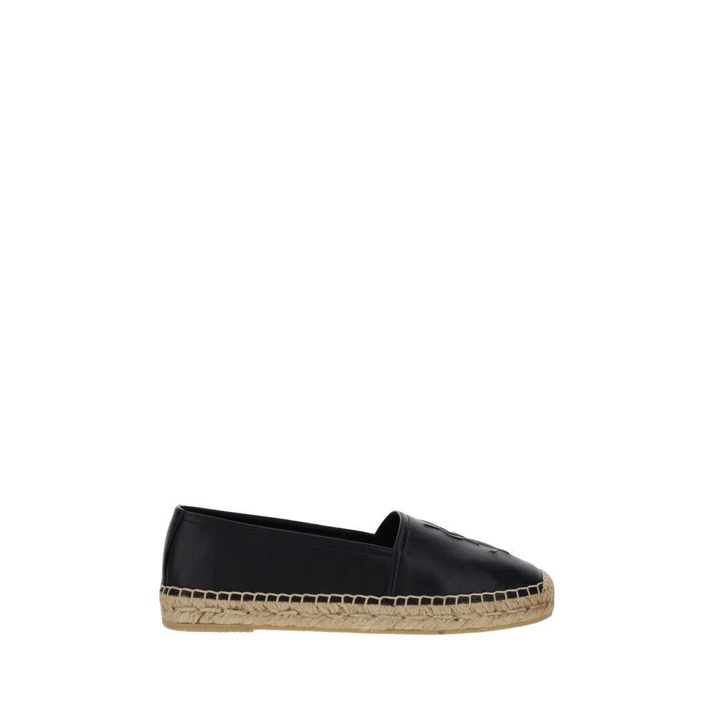 Espadrilles Saint Laurent Black Lamb Ovis Aries Aries