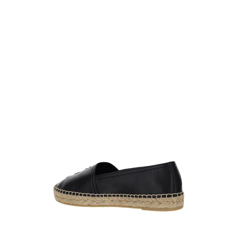 Espadrilles Saint Laurent Black Lamb Ovis Aries Aries
