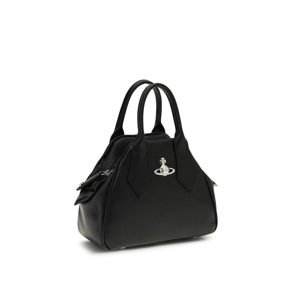 Sac bandoulière Bos Taurus en cuir de veau noir Vivienne Westwood