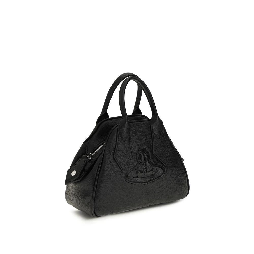 Sac à main Vivienne Westwood en cuir de veau noir Bos Taurus