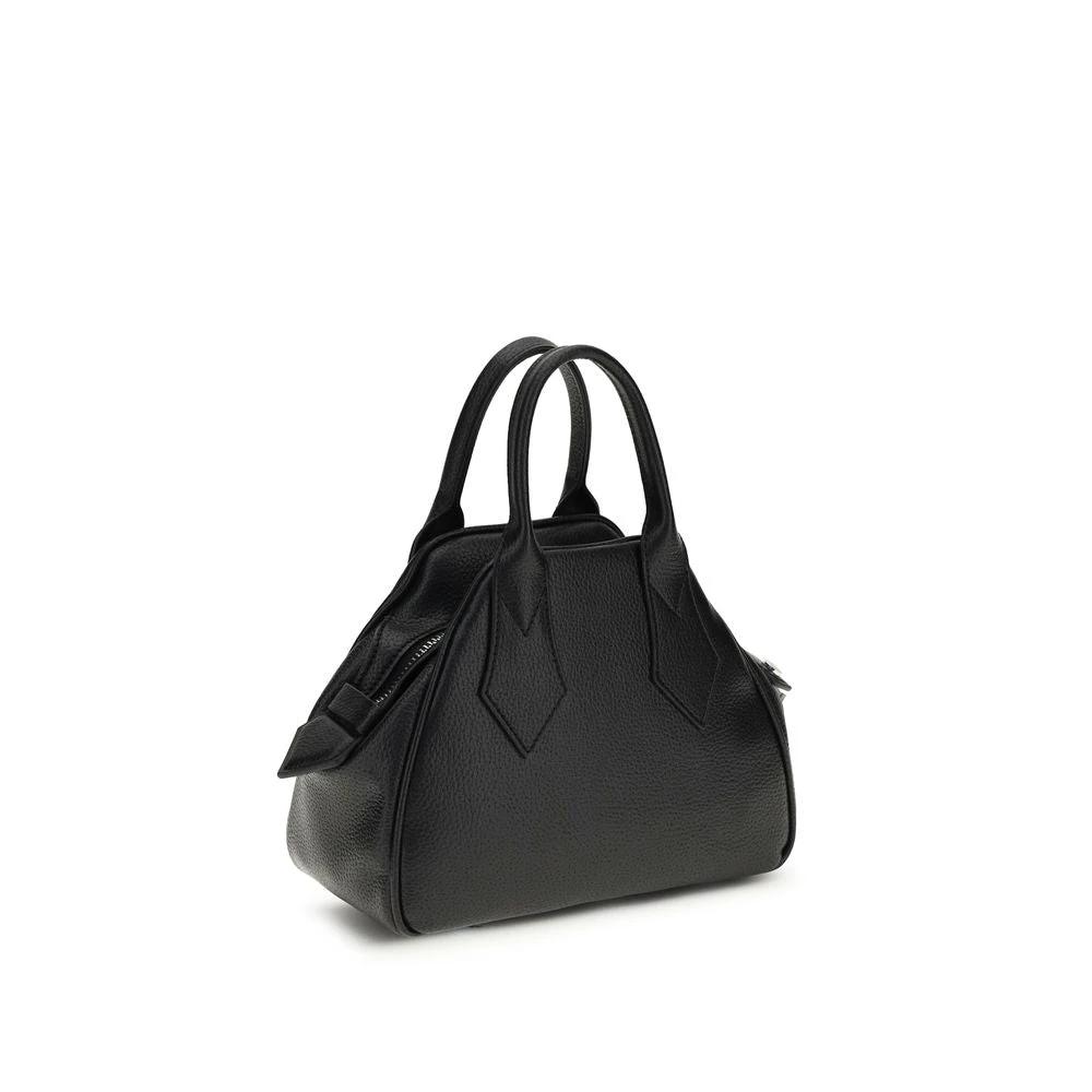 Sac bandoulière Bos Taurus en cuir de veau noir Vivienne Westwood