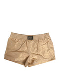 Dolce & Gabbana Beige Polyester Men Boxer Shorts Underwear