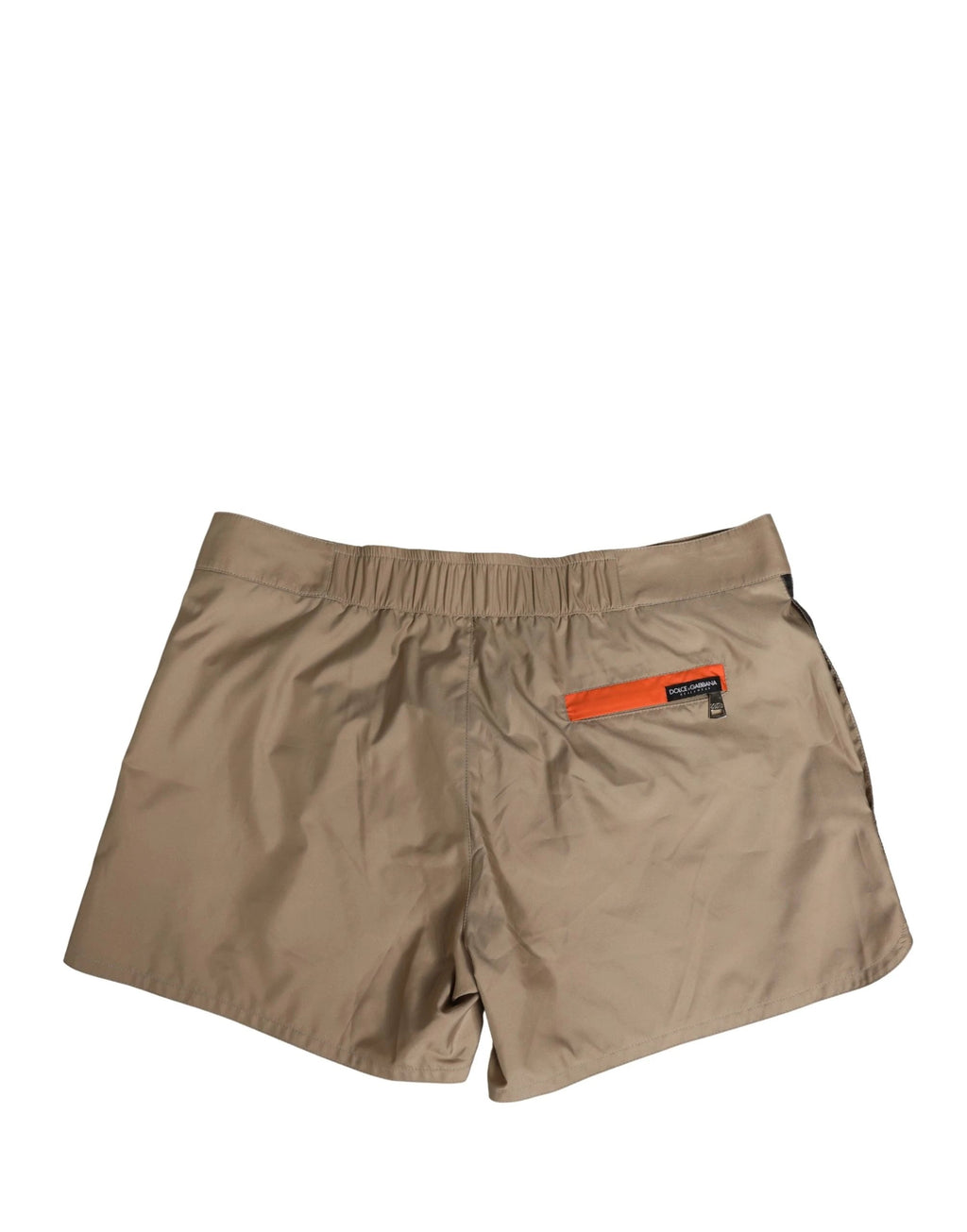 Caleçon mi-long Dolce & Gabbana en coton mélangé marron