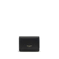 Saint Laurent Black Calf Leather Bos Taurus Wallet