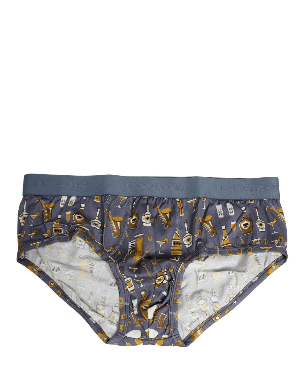 Sous-vêtements homme Dolce & Gabbana Brando Brief Jazz Cocktail Gris