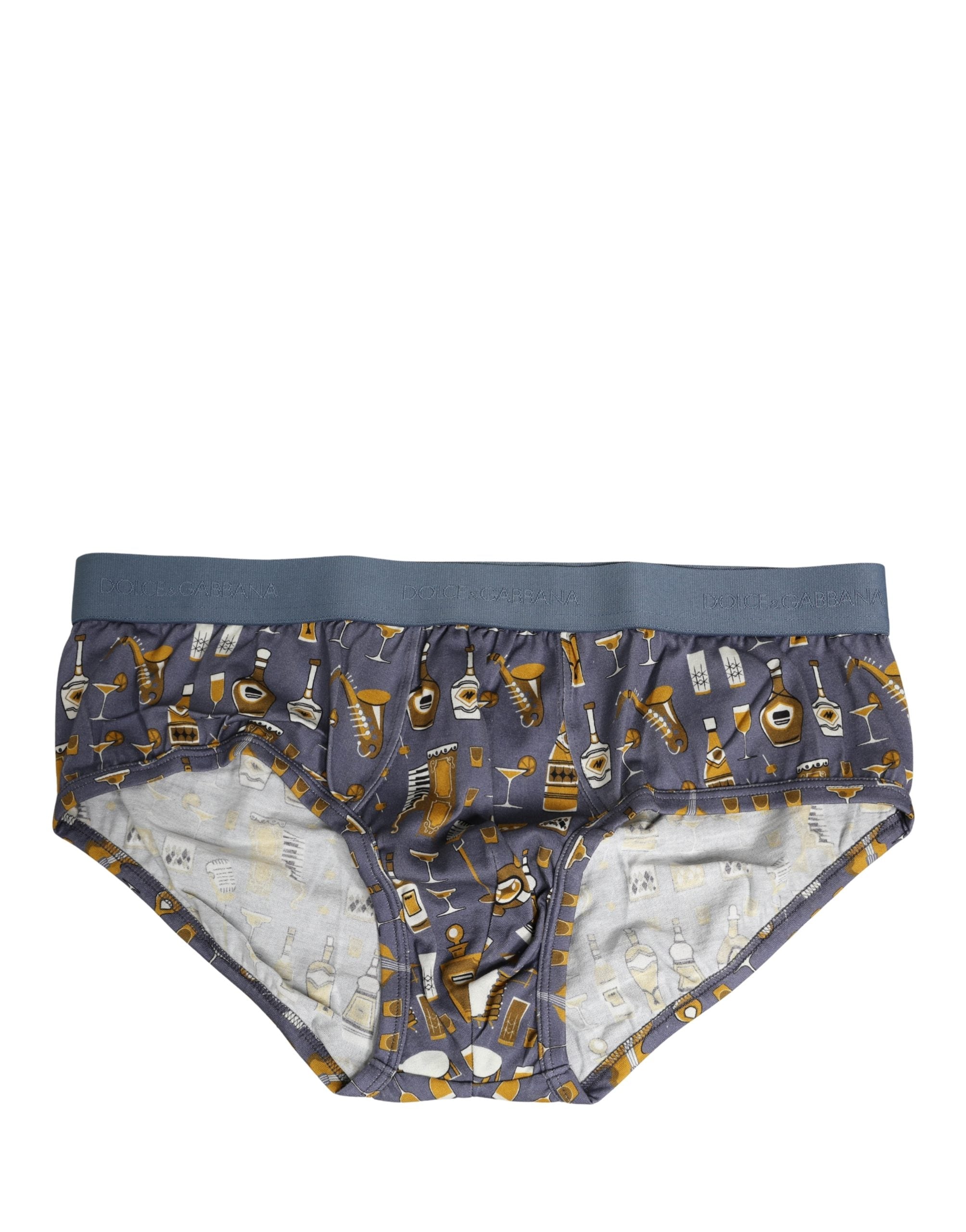 Sous-vêtements homme Dolce & Gabbana Brando Brief Jazz Cocktail Gris