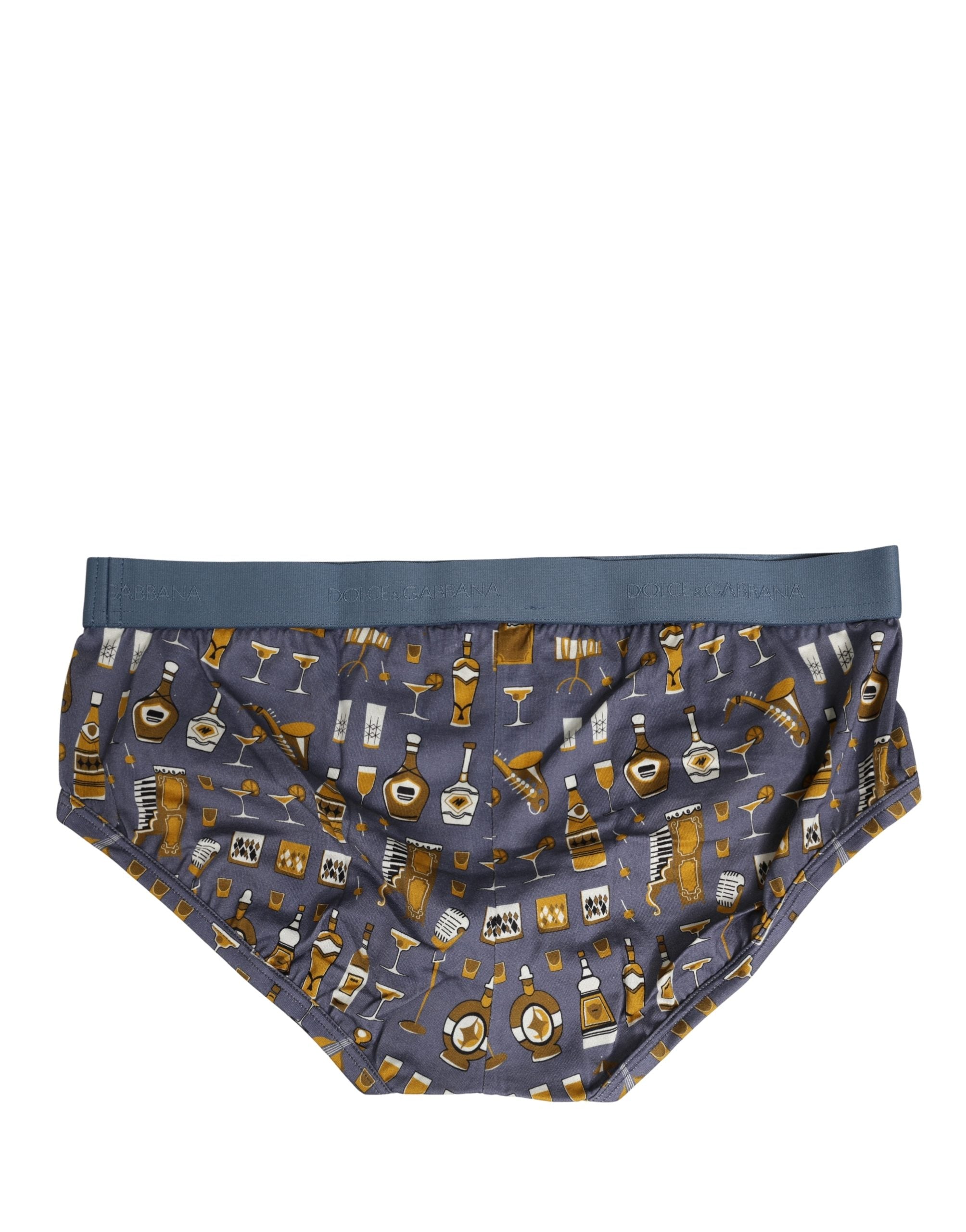 Sous-vêtements homme Dolce & Gabbana Brando Brief Jazz Cocktail Gris
