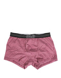 Caleçon régulier en coton rose avec logo D&G Dolce & Gabbana