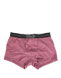Caleçon régulier en coton rose avec logo D&G Dolce & Gabbana