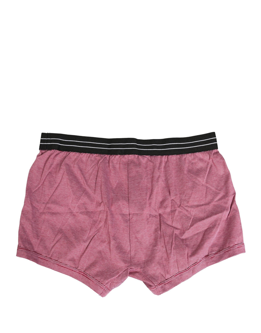 Caleçon régulier en coton rose avec logo D&G Dolce & Gabbana