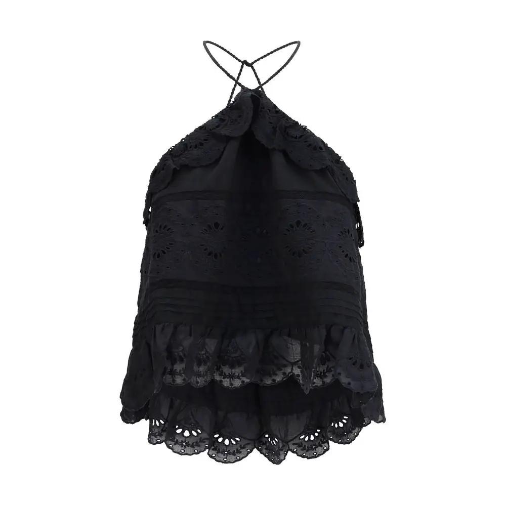 Chemisier Marant Étoile en polyester noir