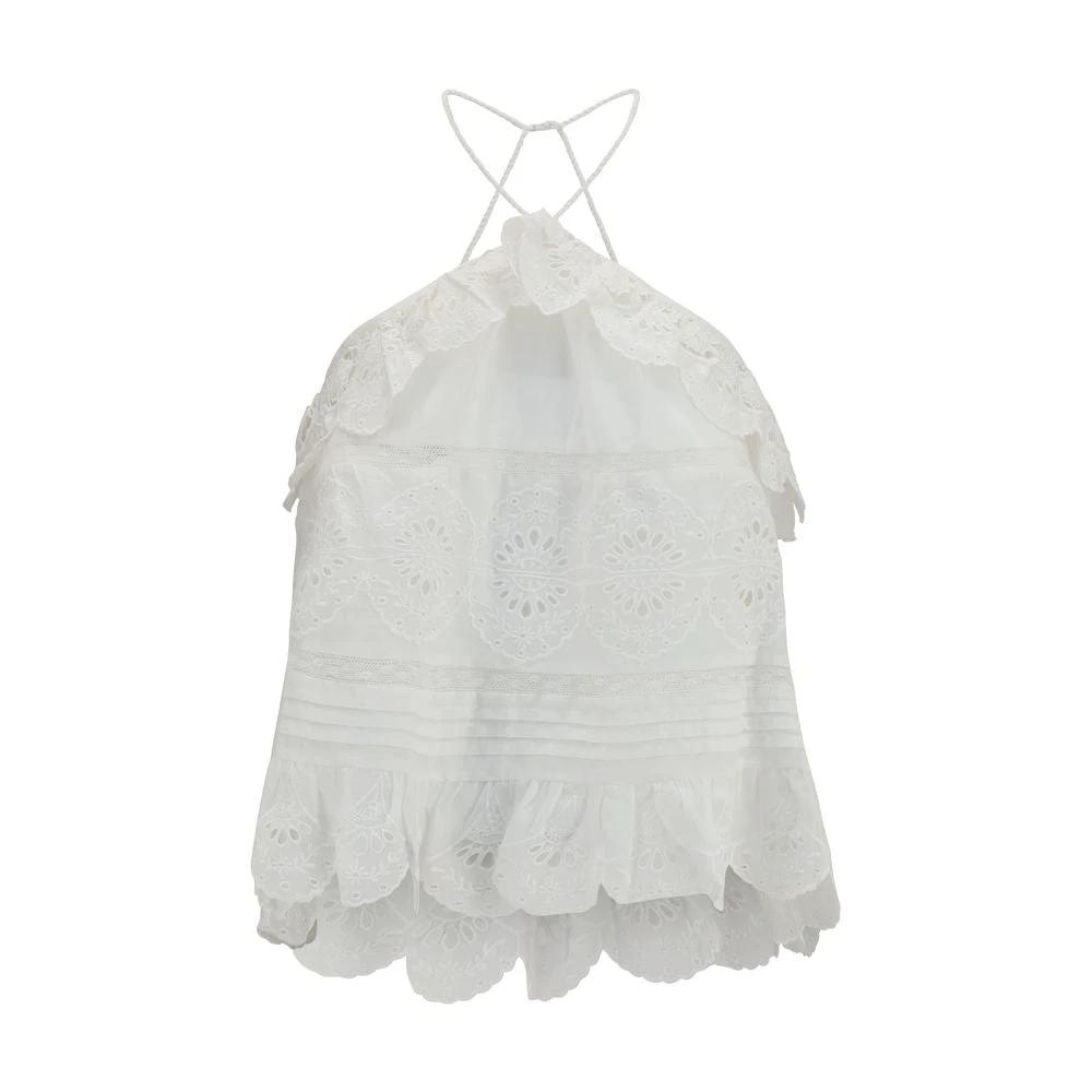 Chemisier Marant Étoile blanc en polyester