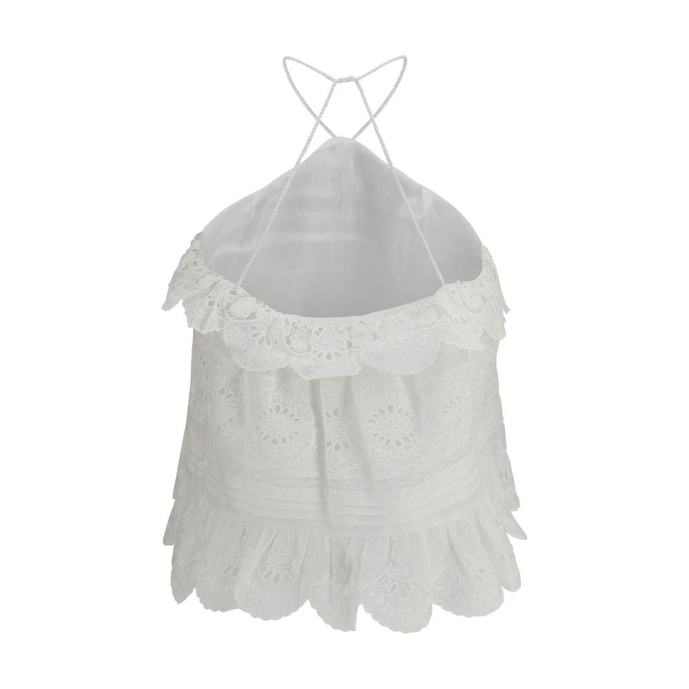 Chemisier Marant Étoile blanc en polyester