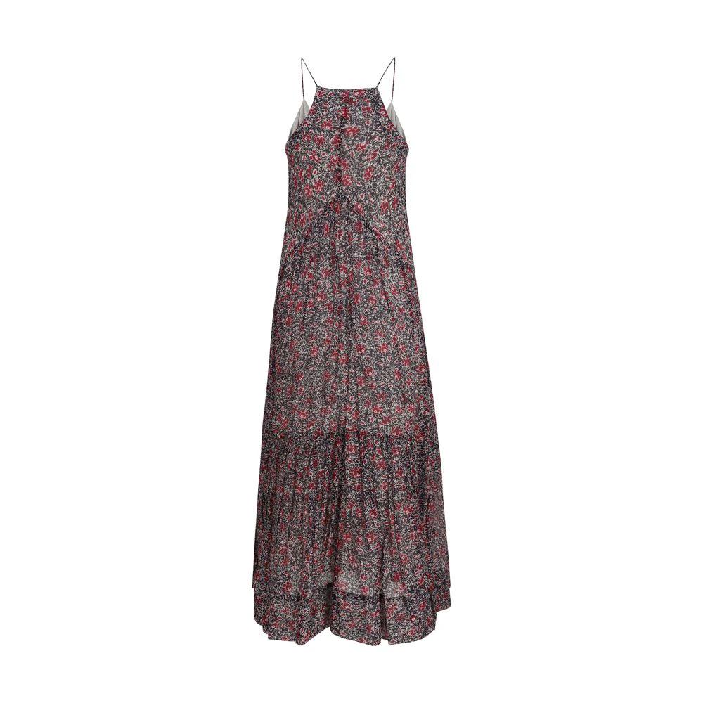 Robe décontractée en coton multicolore Marant Étoile