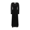 Robe décontractée Marant Étoile en viscose noire