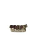 Ceinture Etro Bos Taurus Regular en cuir de veau marron