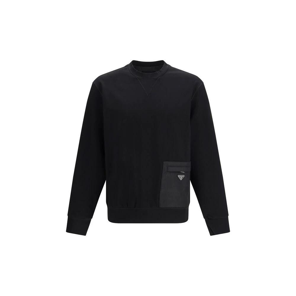 Prada Black Viscose Sweatshirt