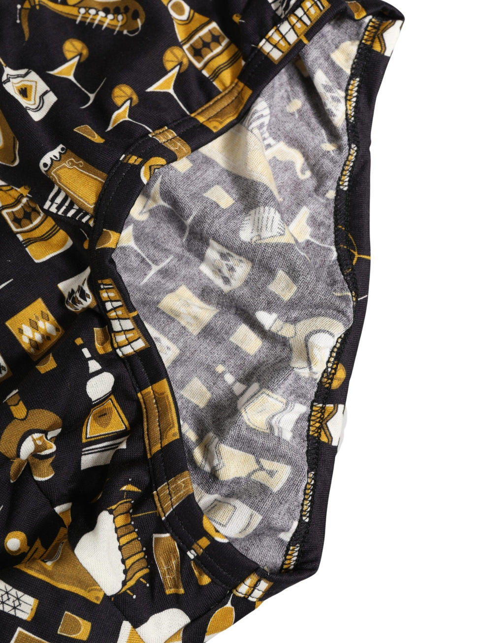 Sous-vêtements pour homme Brando Brief Dolce & Gabbana Black Jazz Cocktail