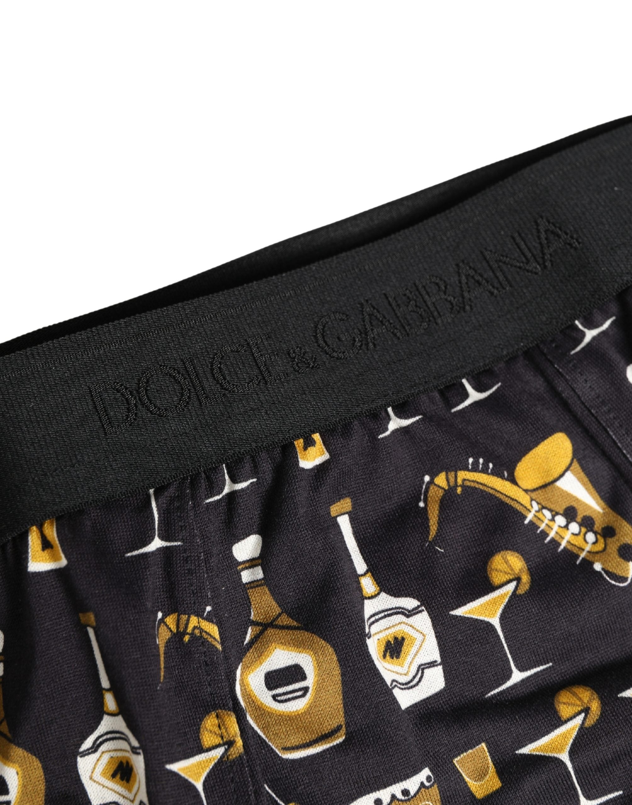 Sous-vêtements pour homme Brando Brief Dolce & Gabbana Black Jazz Cocktail