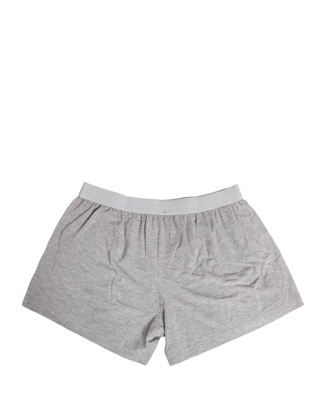 Dolce & Gabbana Gray Logo Waistband Cotton Men Boxer Underwear