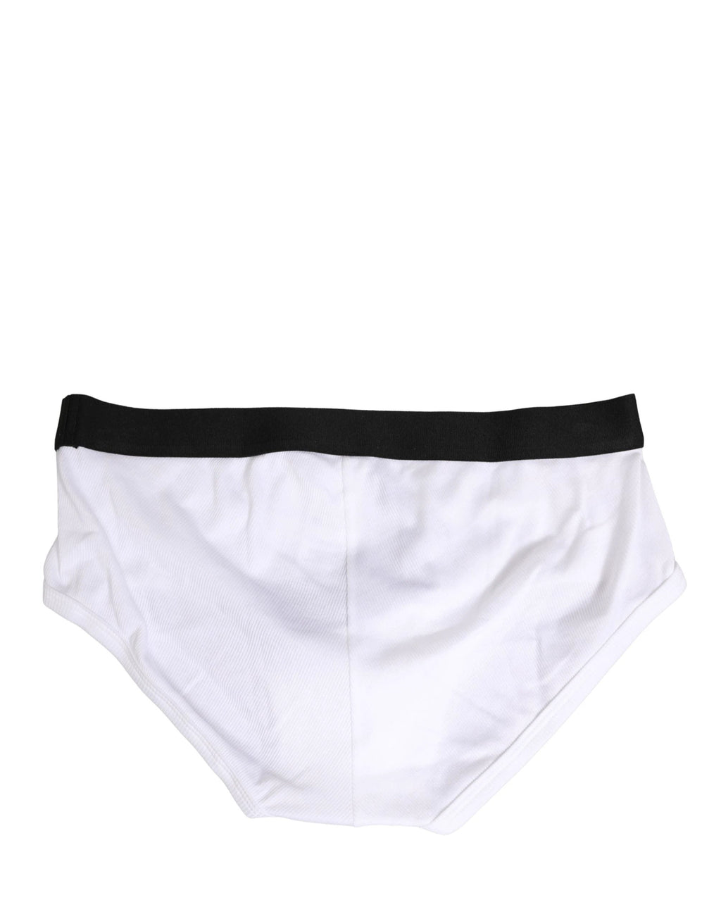 Caleçon Homme Dolce & Gabbana Blanc Noir avec Bande Logotée