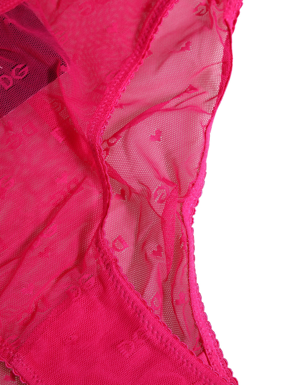 Culotte de lingerie Dolce & Gabbana Cheekini en dentelle rose