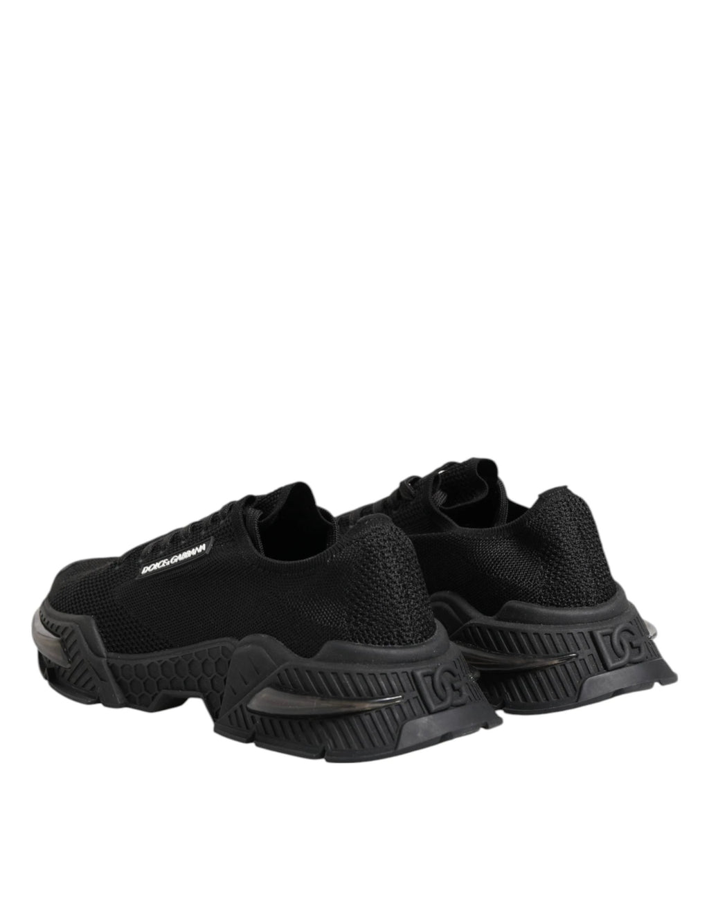 Chaussures homme sneakers basses Airmaster noires Dolce & Gabbana