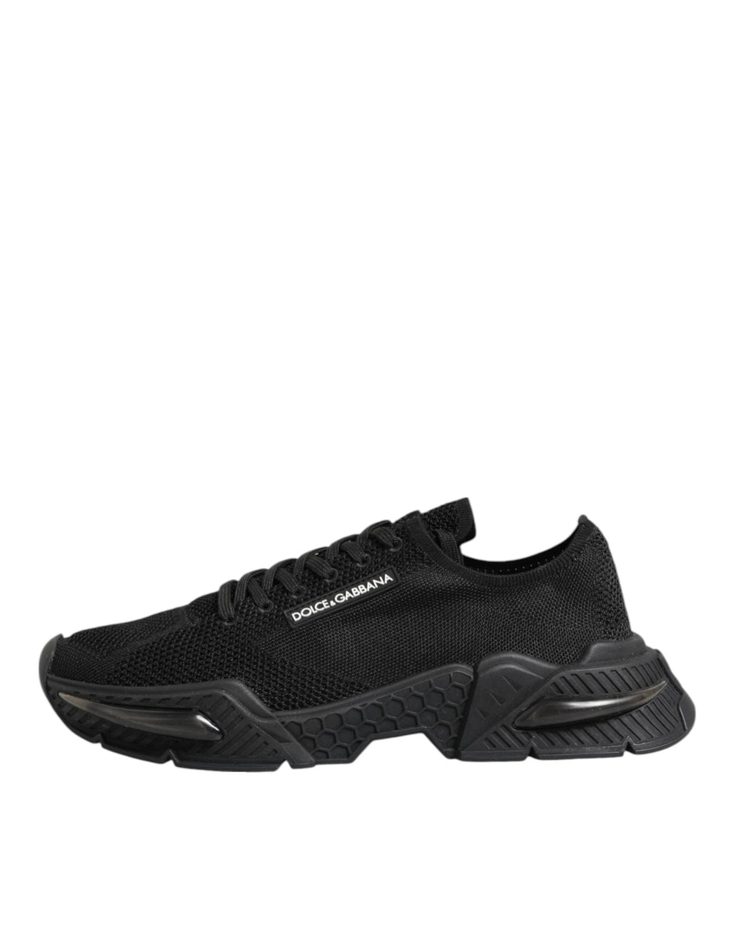 Chaussures homme sneakers basses Airmaster noires Dolce & Gabbana