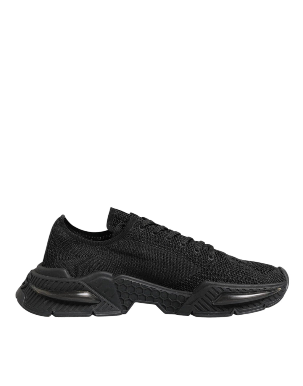 Chaussures homme sneakers basses Airmaster noires Dolce & Gabbana
