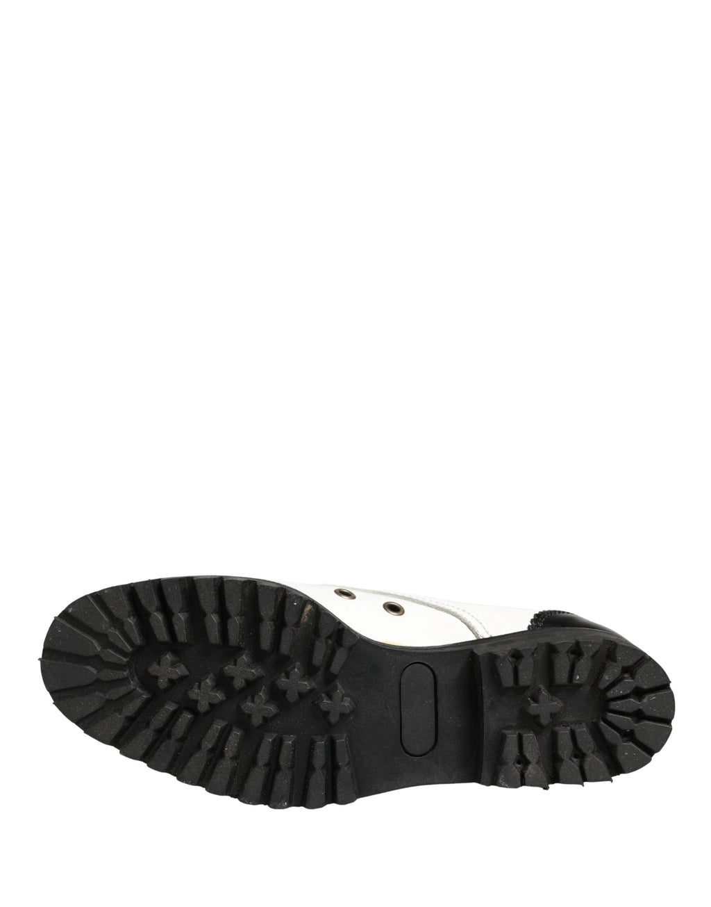 Chaussures Richelieu en Cuir Noir et Blanc Cesare Paciotti