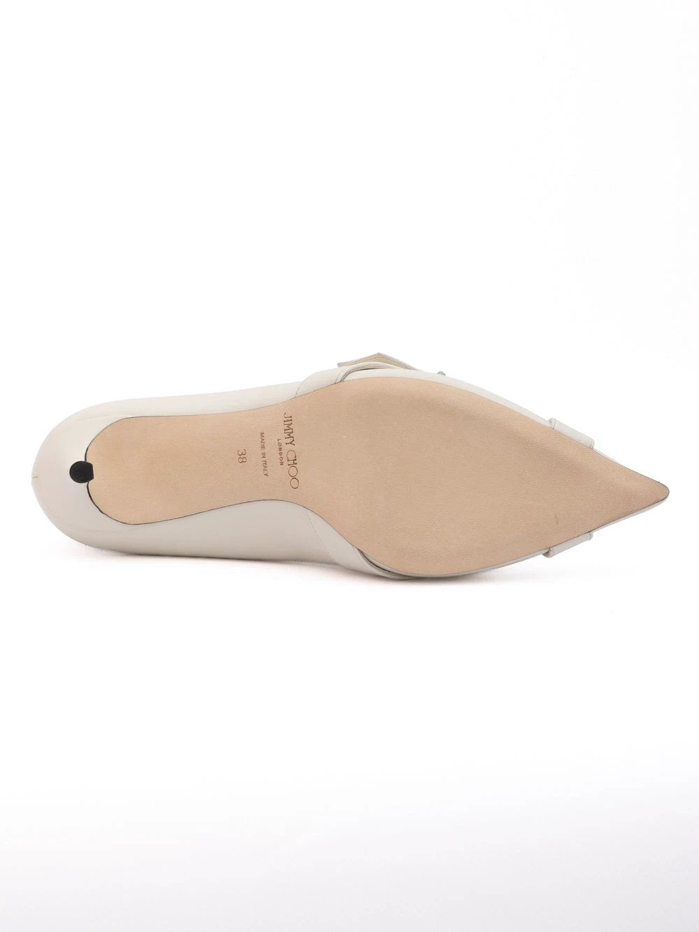 Escarpins Jimmy Choo Alix 60 en cuir de veau laiteux