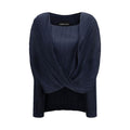 Chemise Giorgio Armani en viscose bleue