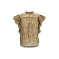 Blouse en coton bicolore Marant Étoile