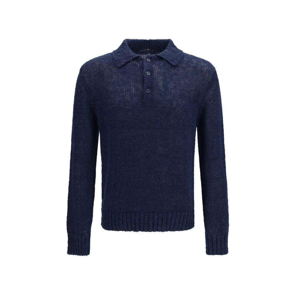 Sunflower Blue Cotton Polo Shirt