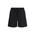 Short Bermuda en nylon noir tournesol