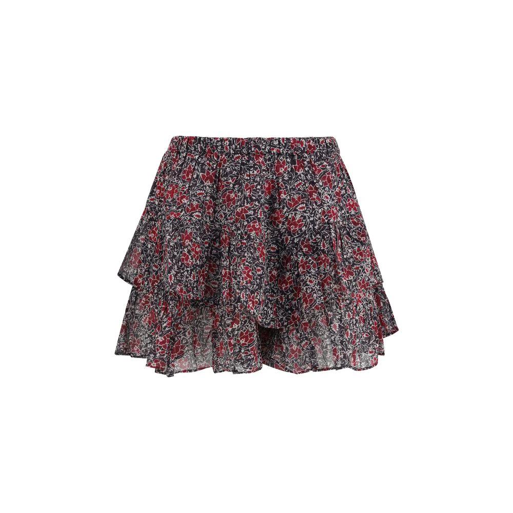Short bermuda en coton violet Marant Etoile