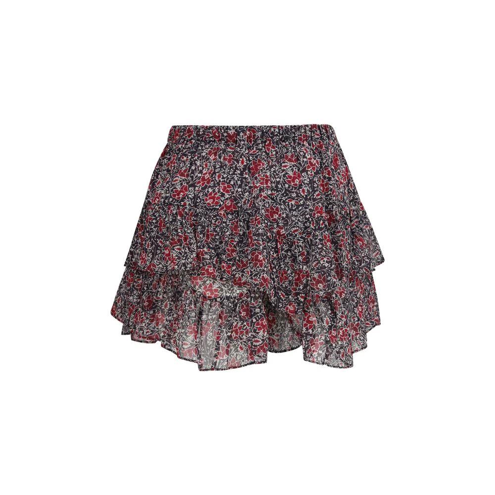 Short bermuda en coton violet Marant Etoile