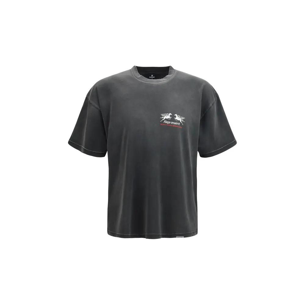 T-shirt en coton gris Represent