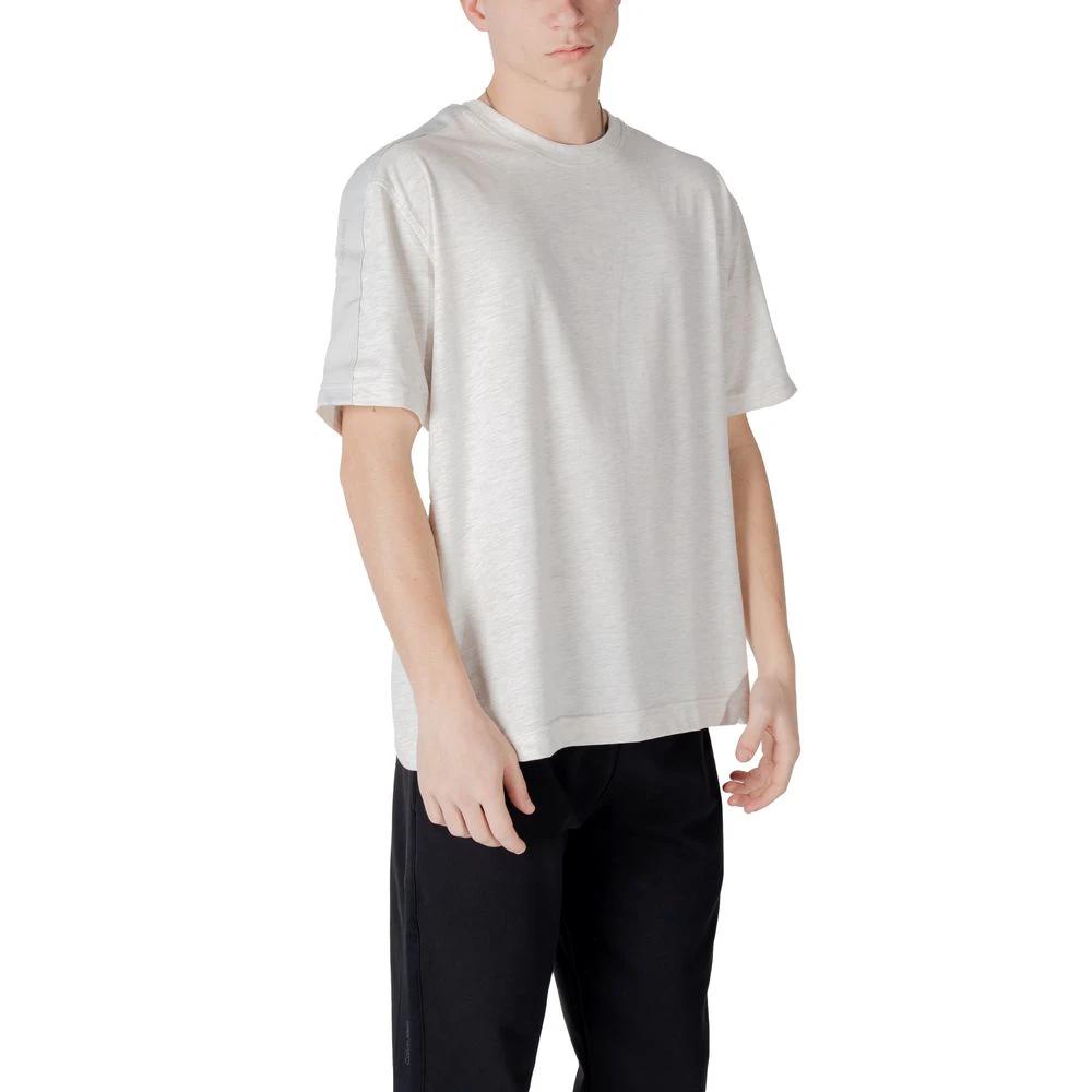 T-shirt Calvin Klein Sport en coton gris